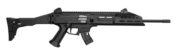 CZ Scorpion EVO 3 S1 C22LR 16" 10rd Semi-Auto Rifle w/ Threaded Barrel | Black