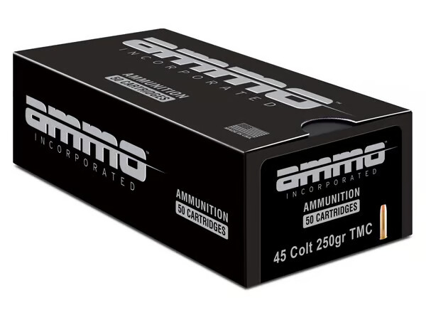 AMMO INC Signature 45 LC 250Gr TMC Brass Ammunition | 50 Rounds