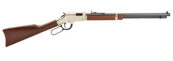 HENRY Goldenboy 22 WMR 20.5" 12rd Lever Action Rifle w/ Octagon Barrel - Blued / Walnut