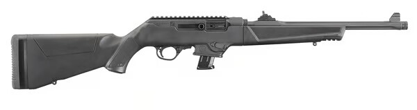 RUGER PC TakeDown Carbine 9mm 16.12" 10rd Semi-Auto Rifle w/ Threaded Barrel - Black