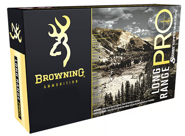 BROWNING Long Range Pro 308 WIN 168gr Match Rifle Ammunition | 20 Rounds