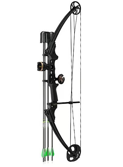 GENESIS ARCHERY 17 Gen X X-Dawn Bow Kit Black Left Hand