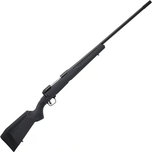 SAVAGE ARMS 110 Long Range Hunter 7MM Rem Mag 26" 3rd Bolt Rifle w/ Muzzle Break - Black / Grey