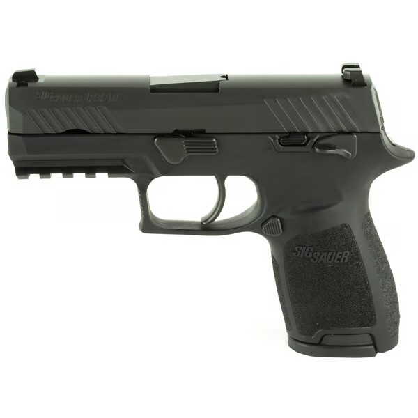 Sig Sauer P320 Nitron Compact MA Compliant 9mm 3.9" Black 10rd
