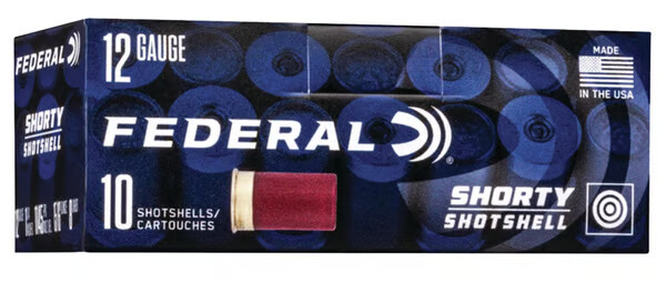 FEDERAL AMMO Shorty 12 Gauge 1-3/4" 15/16oz #8 Shotgun Ammunition | 10 Rounds