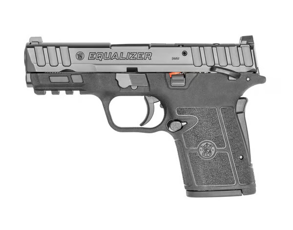 SMITH & WESSON Equalizer 9mm 3.675" 15rd Optic Ready Pistol w/ Thumb Safety - Black